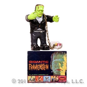 1964 Aurora Gigantic Frankenstein In Original Box