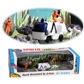 1970 Marx Apollo Lunar Landing Miniature Playset in Box