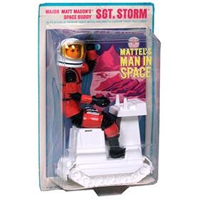 1967 Mattel Matt Mason's Buddy, Sgt. Storm on Factory Sealed Card