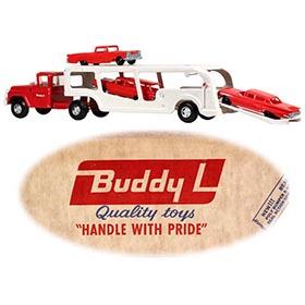 1962 Buddy L, No. 5436 Self-Loading Auto Carrier in Original Box