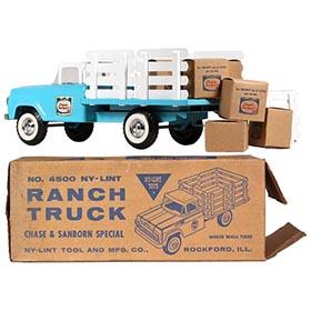 1961 Nylint Chase & Sanborn Ford Ranch Truck in Original Box
