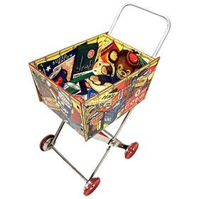c.1948 Gong Bell Mfg., Grocery Shopping Cart