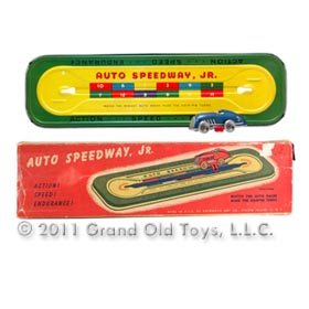 c.1934 Automatic Toy Co., Auto Speedway Jr. In Original Box