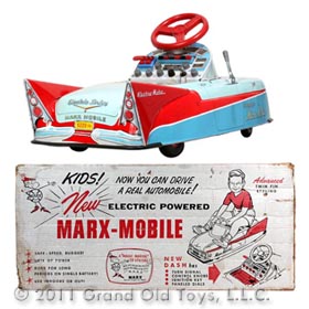 1959 Marx Electric Powered Marx Mobile In Original Box