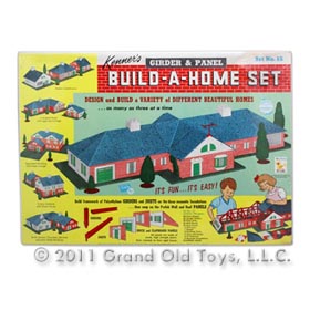 1962 Kenner Build-A-Home Set In Factory Sealed Box