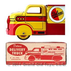 1952 Marx Deluxe Delivery Truck In Original Box