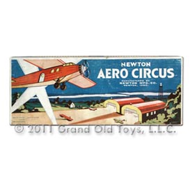 1932 Newton Mfg Co Aero Circus In Original Box