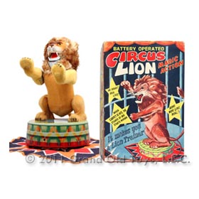 c.1953 VIA, Circus Lion In Original Box