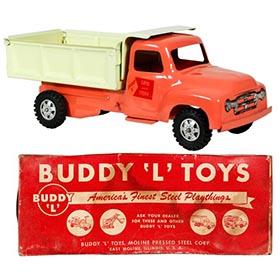 1957 Buddy L #5512 Sand & Stone Dump Truck in Original Box