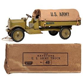 1927 Keystone, No.48 Packard U.S. Army Truck in Original Box