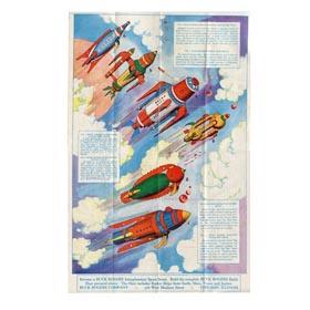 1934 Buck Rogers Rocket Ship Model Instructions (Full Color)