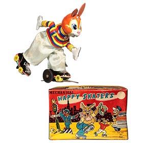 c.1958 TPS, Happy Skaters (Skating Rabbit) in Original Box