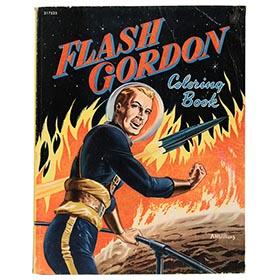 1952 Whitman, Flash Gordon Coloring Book