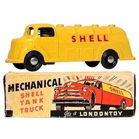 c.1947 Londontoy, No.53 Shell Oil Tanker Truck in Original Box