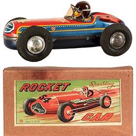 c.1955 Bandai, Rocket Car #54 in Original Box
