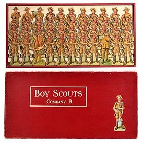 c.1915 McLoughlin, Boy Scouts Company B in Original Box