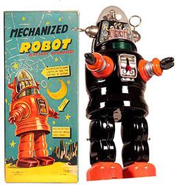 c.1956 Nomura, Mechanized (Robby) Robot in Original Box
