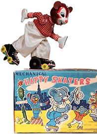 c.1958 TPS, Happy Skaters (Skating Bear) in Original Box