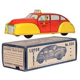c.1947 Lupor, No.620 Mechanical Taxi in Original Box