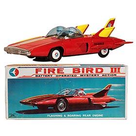 1962 Alps, Red Fire Bird III in Original Box