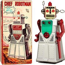 1962 Yoshiya, Chief Robotman in Original Box
