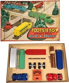 c.1955 Tootsietoy, No. 7600 Bild-A-Truck Set in Original Box