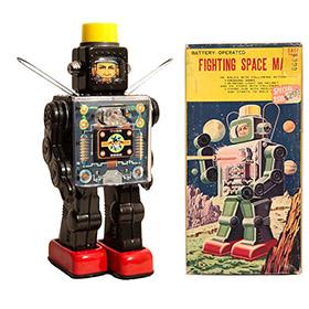 1968 Horikawa, Fighting Space Man Robot in Original Box
