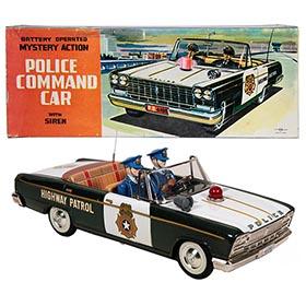 c.1963 Nomura-Shinkosa Datsun Cedric, Police Command Car in Original Box