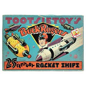 1937 Tootsietoy's Buck Rogers 25th Century Rocket Ships in Original Box