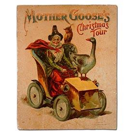 1906 McLoughlin Bros., Mother Goose Driving 1906 Automobile