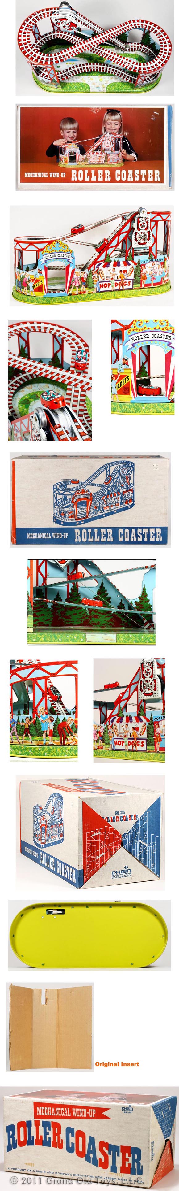 1964 Chein No 275 Roller Coaster In Original Box