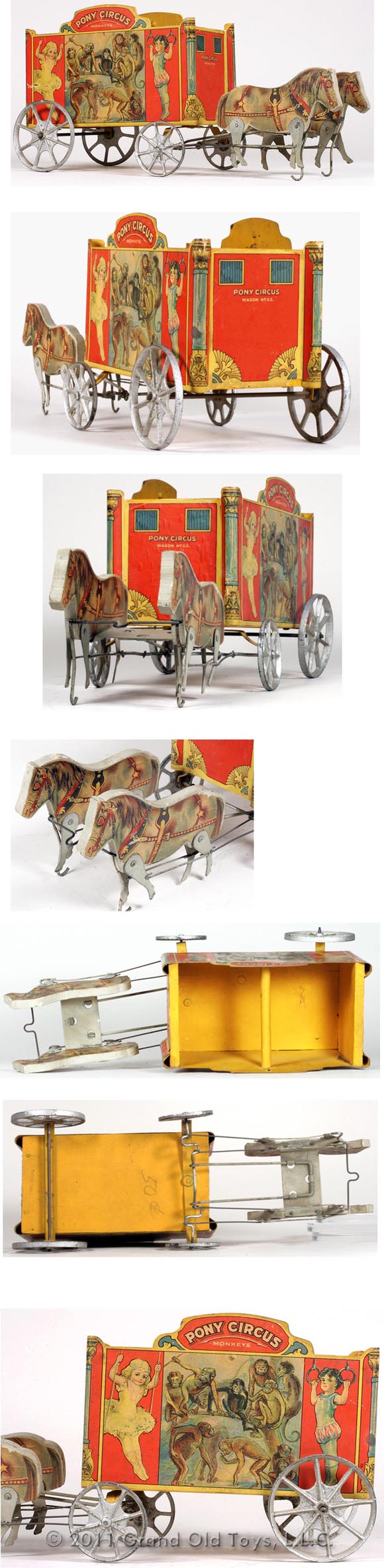 1912 Gibbs Mfg. Co., No. 53 Pony Circus Wagon