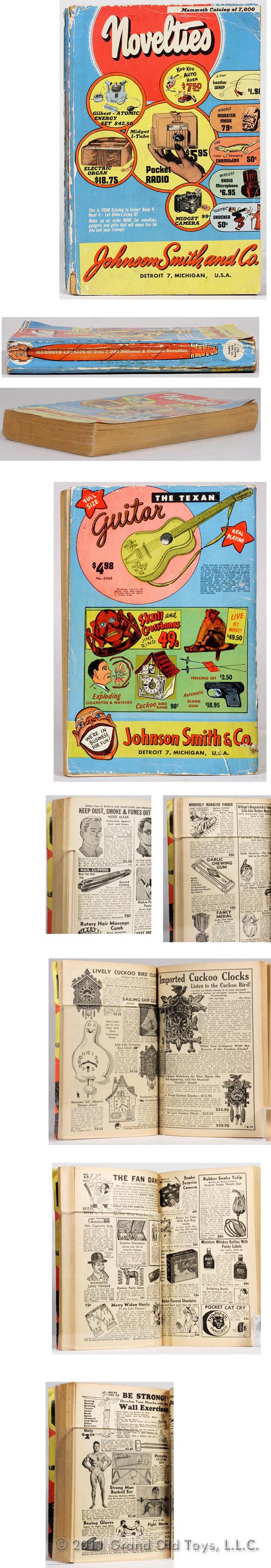 1951 Johnson Smith Co Original 580 Pg. Catalog