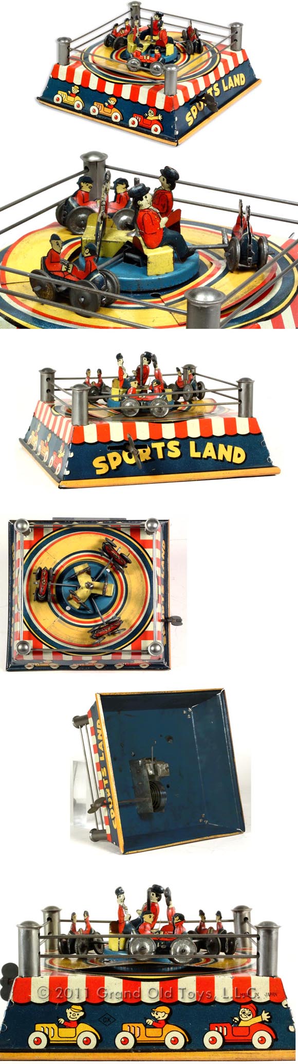 c.1928 Kuramochi Sports Land Amusement Ride Toy