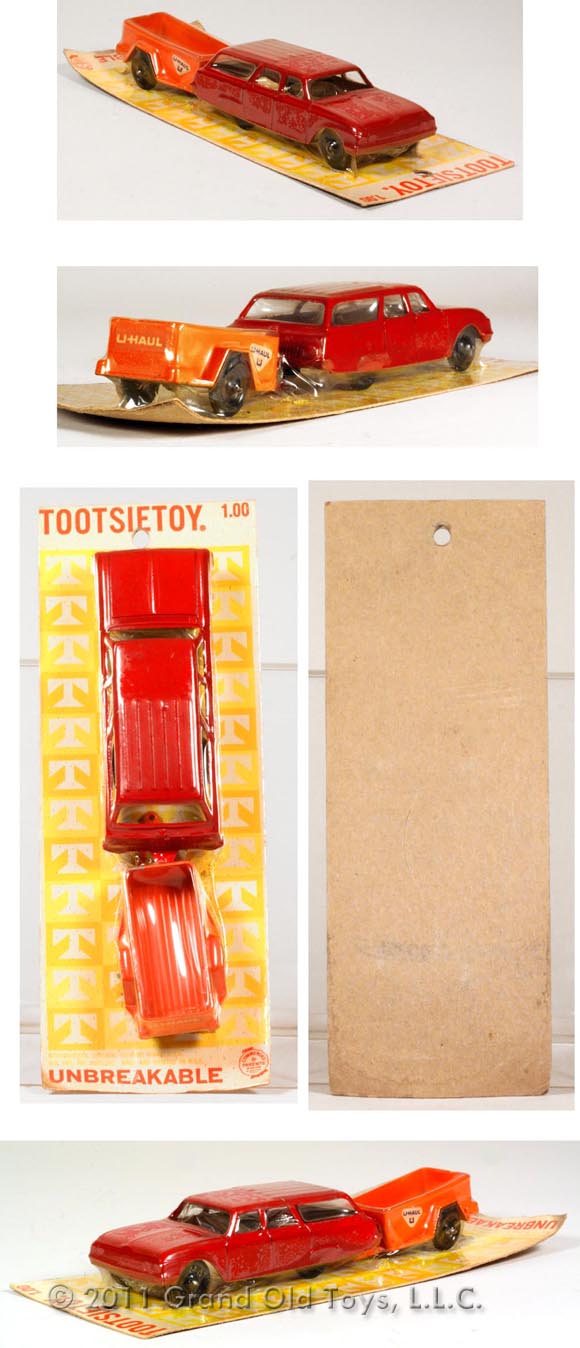 1962 Tootsietoy, Ford Country Wagon U-Haul Factory Sealed