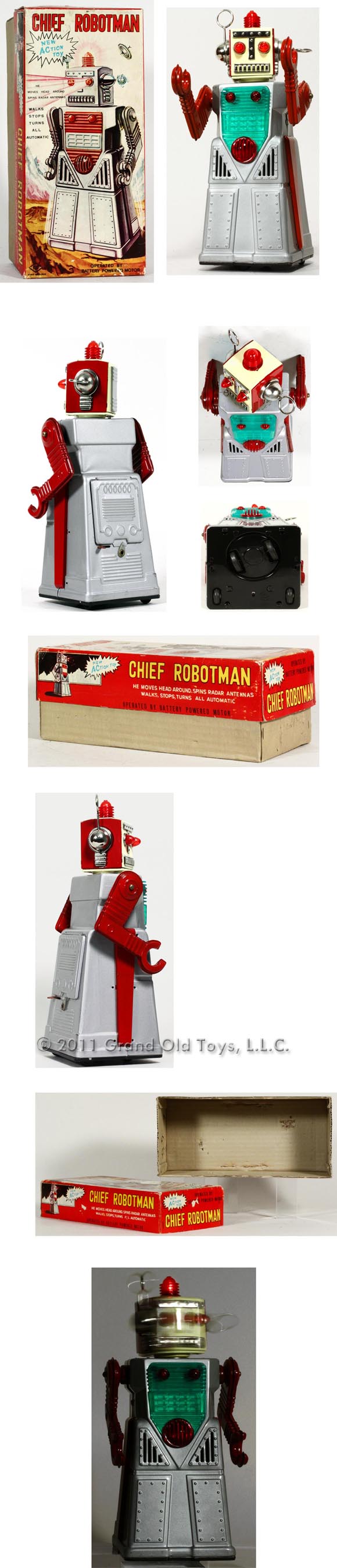 c.1959 Yoshiya Chief Robotman In Original Box