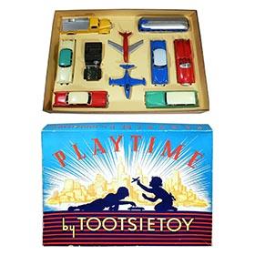 1959 Tootsietoy, 10pc. Playtime Set #7000 in Original Box