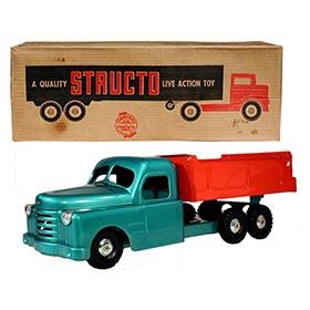 1951 Structo, #201 Dump Truck in Original Box