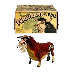 1938 Marx, Ferdinand the Bull in Original Box