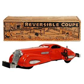 1936 Marx, Reversible Coupe The Marvel Car in Original Box