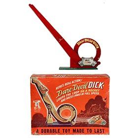c.1947 Novel Products Co., Dare-Devil-Dick in Original Box