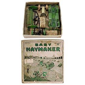 c.1916 Animate Toy, 5pc. Baby Haymaker Set in Original Box