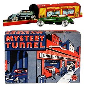 c.1949 Marx, 12pc. Mystery Tunnel in Original Box #2