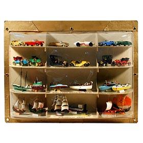 c.1959 Ideal Toys, 24 Precision Miniatures in Original Display Box