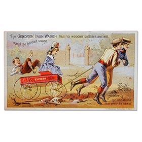 c.1880 Gendron, Chromolithographed Advertising Card