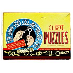 1940 A.C. Gilbert, 20 Puzzle Parties in Original Box