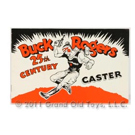 1935 Buck Rogers Caster Catalogs with Original Illustrated Envelope