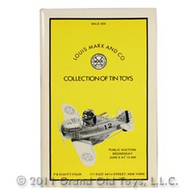 1977 Louis Marx Co Auction Catalog Of Factory Toys