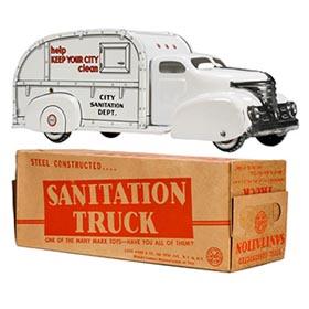 1951 Marx, City Sanitation Truck in Original Box