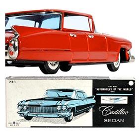 1960 Bandai, Cadillac El Dorado Sedan in Original Box